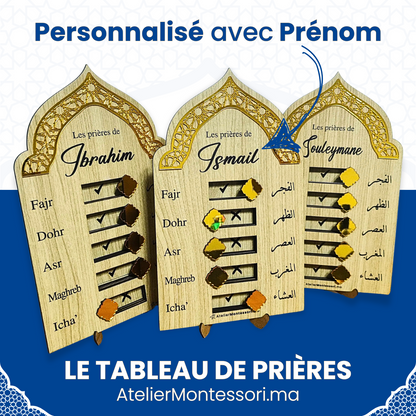 Tableau de Prières Personnalisé – Un Guide Spirituel Pour Vos Enfants